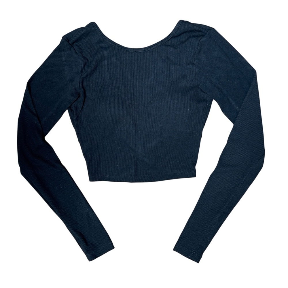 Halara XS Black Long Sleeve Active Top